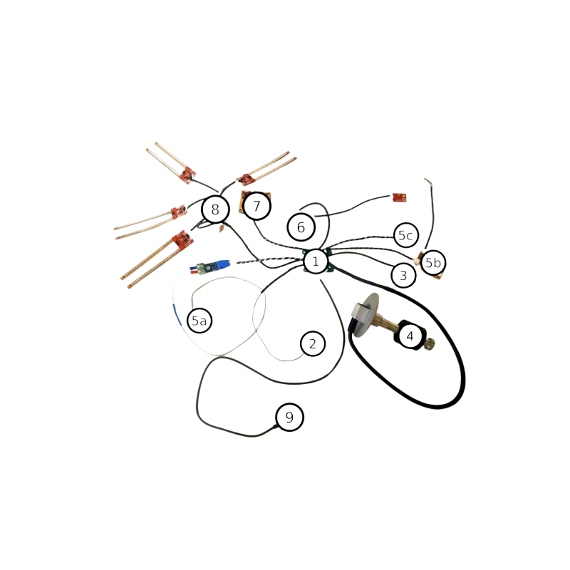 Sensor kit for Health System – Advanced Sensor Monitoring Platform for Aircraft
