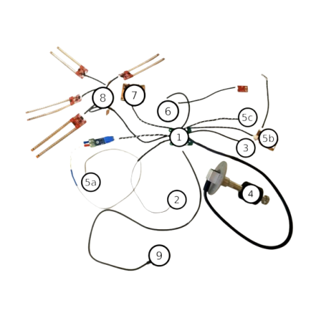 Sensor kit for Health System – Advanced Sensor Monitoring Platform for Aircraft
